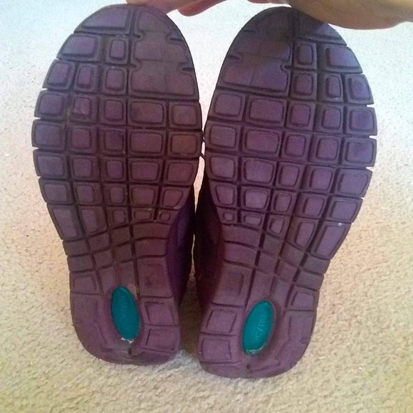 Tony Little Cheeks Fit Body Ankle Sneaker Boot Size 6 Purple - Picture 5 of 5